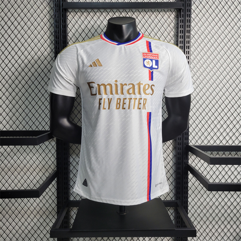 Lyon 23-24 Home Jersey - Player Version